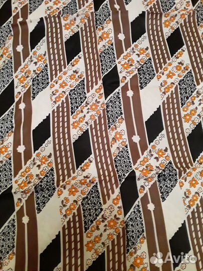 Отрез ткани искусственный шелк