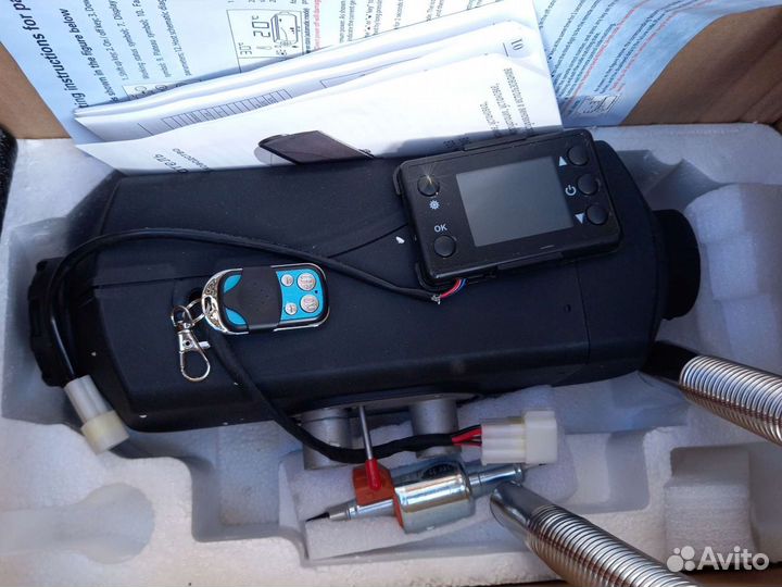 Автономный отопитель дизельный сухой фен