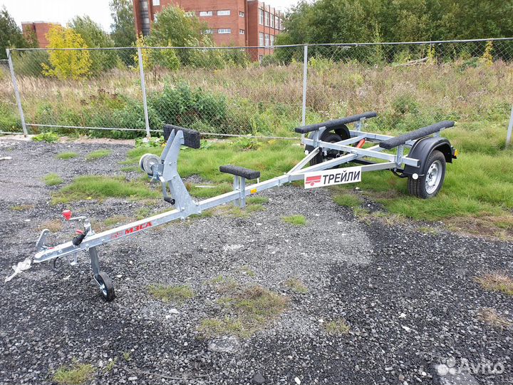 Прицеп для лодки пвх, упоры, туманка