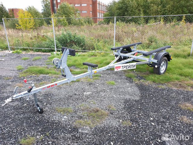 Прицеп для лодки пвх, упоры, туманка