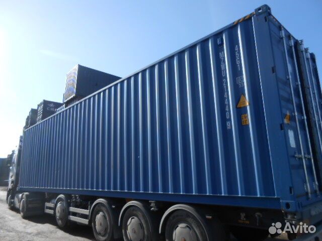 Новый Контейнер морской 40 футов unhdyts-7483