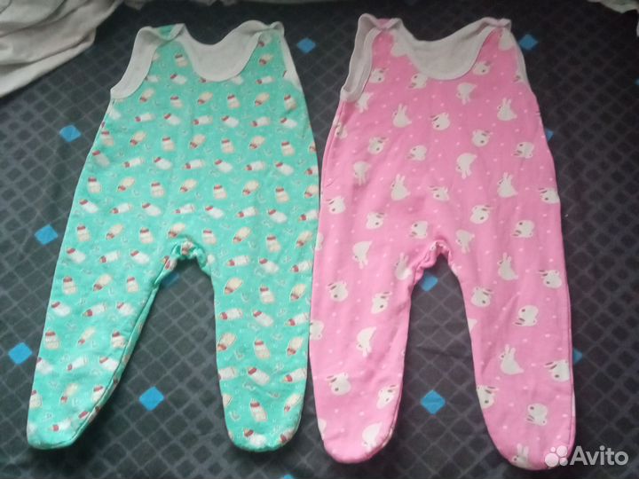 Ползунки на лямках