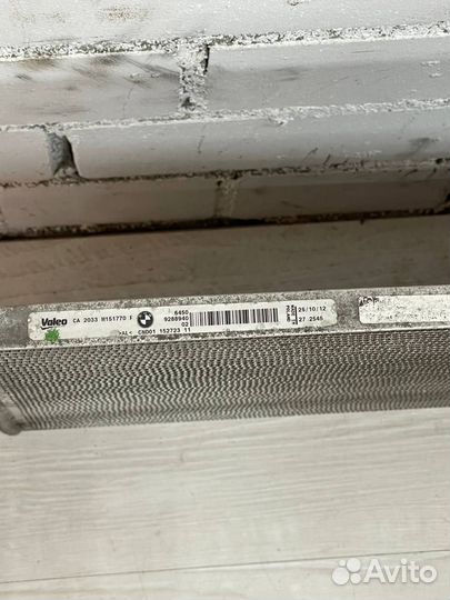 Радиатор кондиционера bmw F20 F22 F30 F32