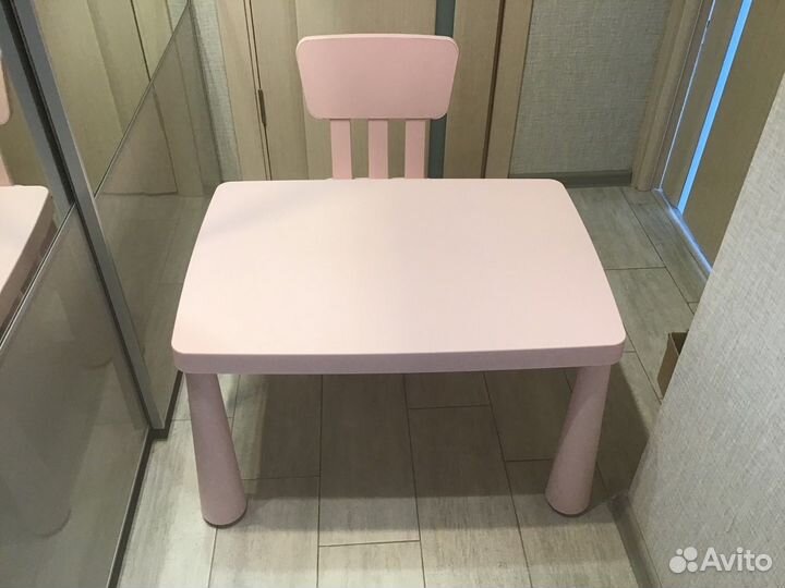 Набор детской мебели стол и стул