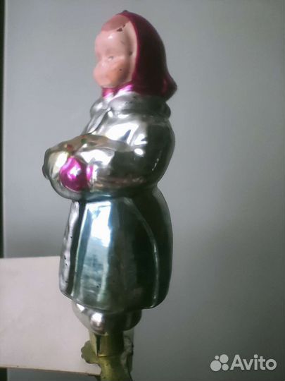 Елочные игрушки СССР на прищепке Даренка