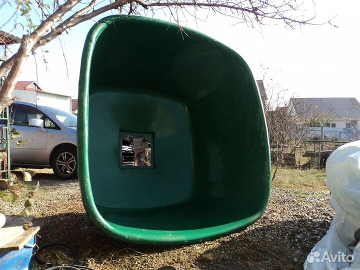 Бассейн 2 Х 2 высота 1.25стеклопластик