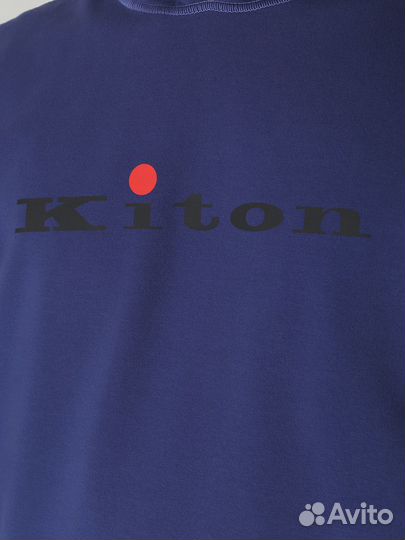 Худи хлопковое Kiton
