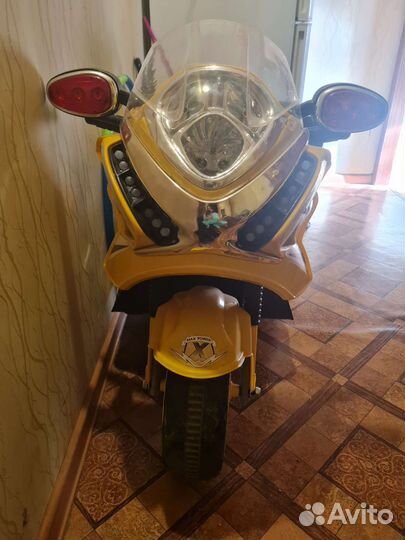 Детский электромотоцикл от 3 лет