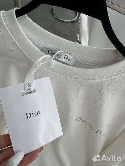 Christian dior футболка оверсайз (коллекция 2024)