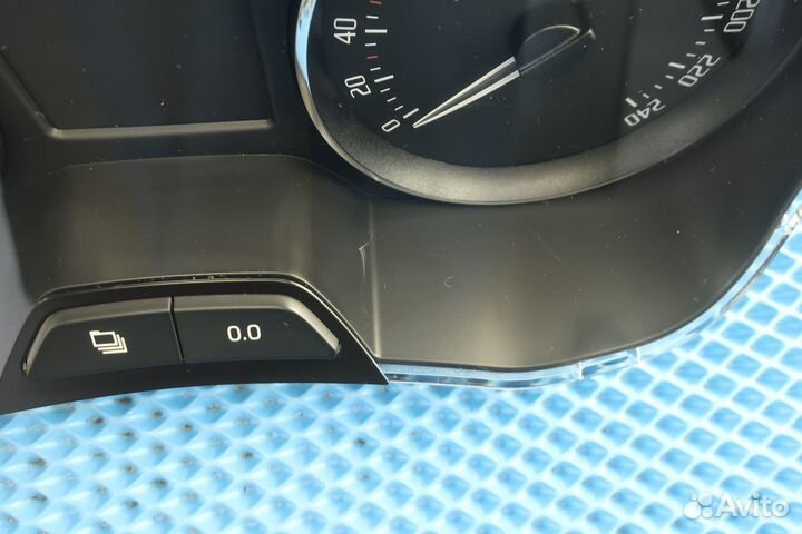 Панель приборов Skoda Fabia 2 рестайлинг