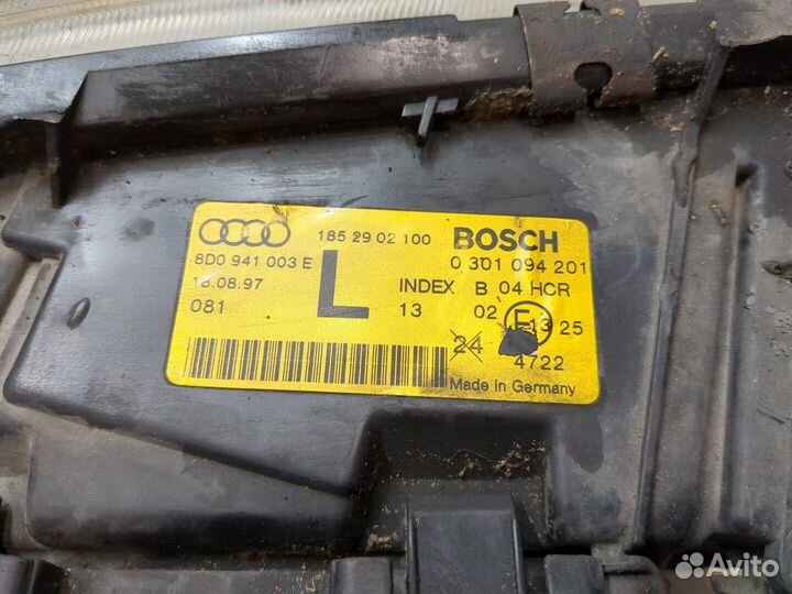 Фара (передняя) Audi A4 (B5), 1997