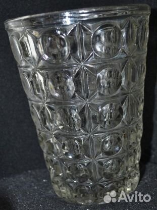 Ваза стеклянная СССР