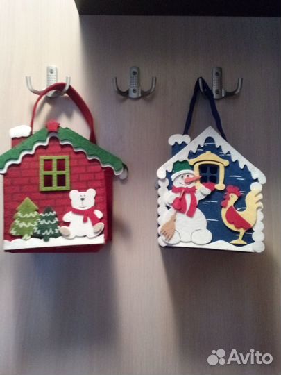 Корзинки новогодние