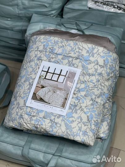 Постельное бельё с двумя одеялами