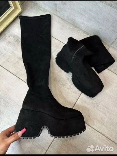 Сапоги ботфорты 39 размер