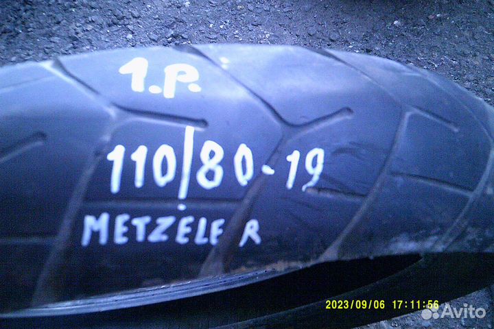 110 80 R19 - мота шина metzeler tourance EXP Front