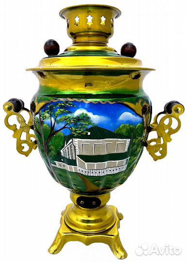 Самовар электрический расписной