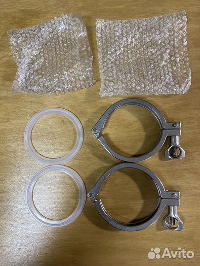 Кламп 3 дюйма с прокладкой