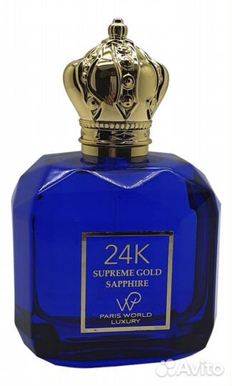 Paris World Luxury 24K Supreme Gold Sapphire