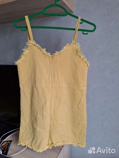 Джинсовый сарафан 42