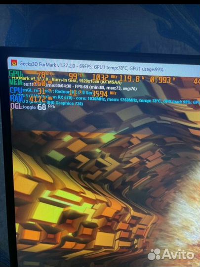 Видеокарта rx 570 series