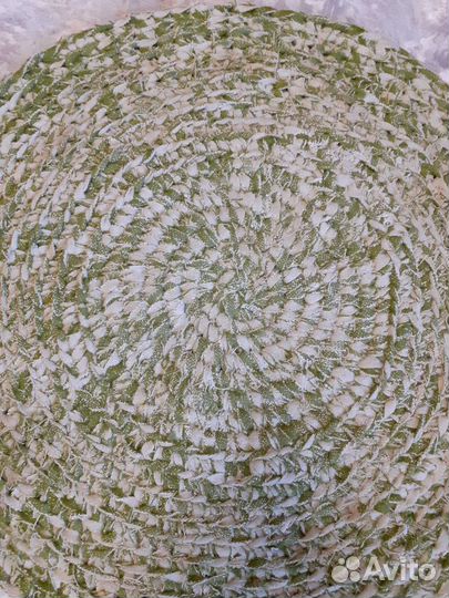 Коврик вязаный крючком