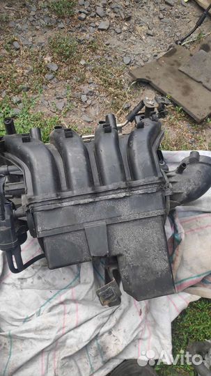 Впускной коллектор в сборе опель астра н