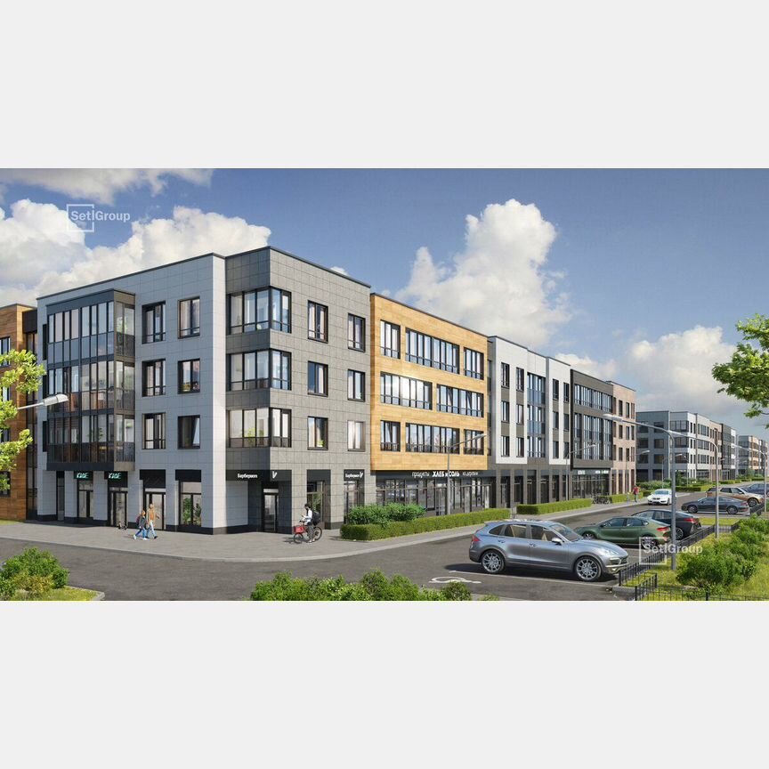 1-к. квартира, 38,4 м², 4/4 эт.