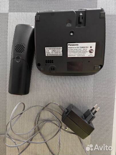 Телефон с автоответчиком Panasonic KX-TG8041 RU