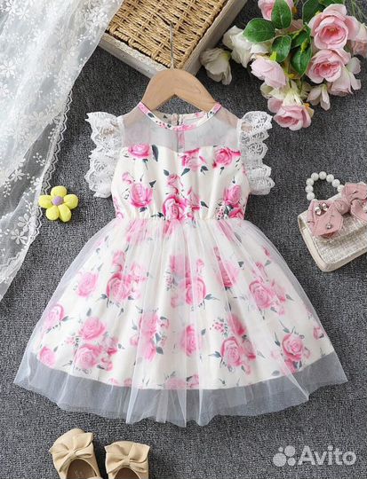 Платье для девочки 92-98