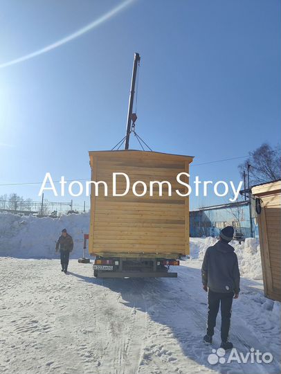 Деревянные бытовки с доставкой