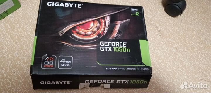 Видеокарта gigabyte GeForce gtx 1050 ti oc lp 4gb