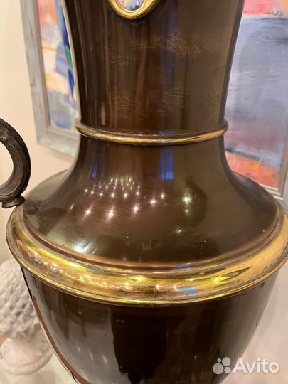 Напольный кувшин ваза гигант 61 см антикварный