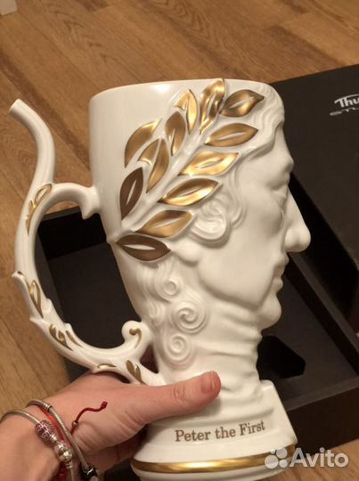 Кружка декоративная Пётр Великий в Подарочн. Уп-ке