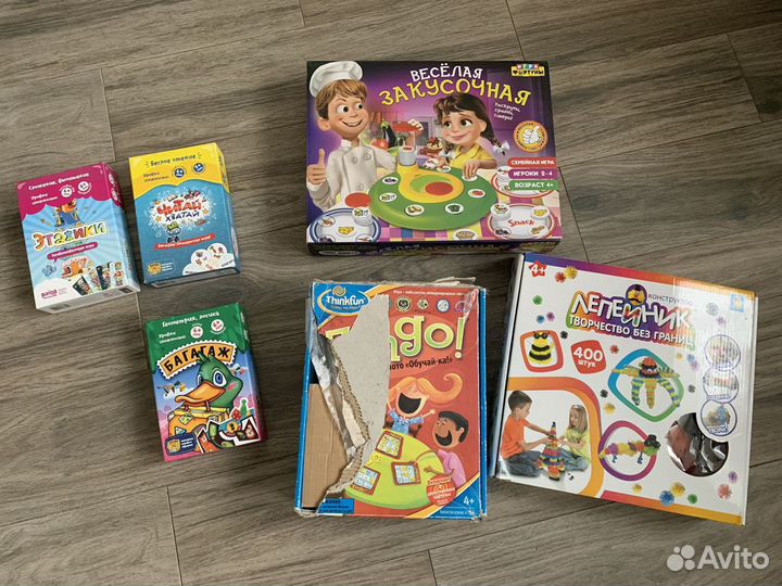 Развивающие настольные игры для детей