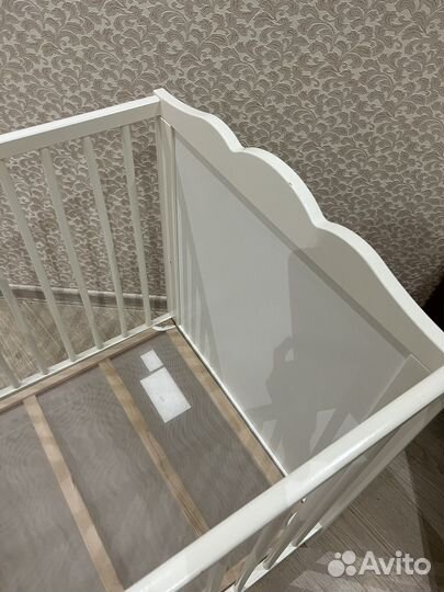 Детская кроватка икеа Хенсвик