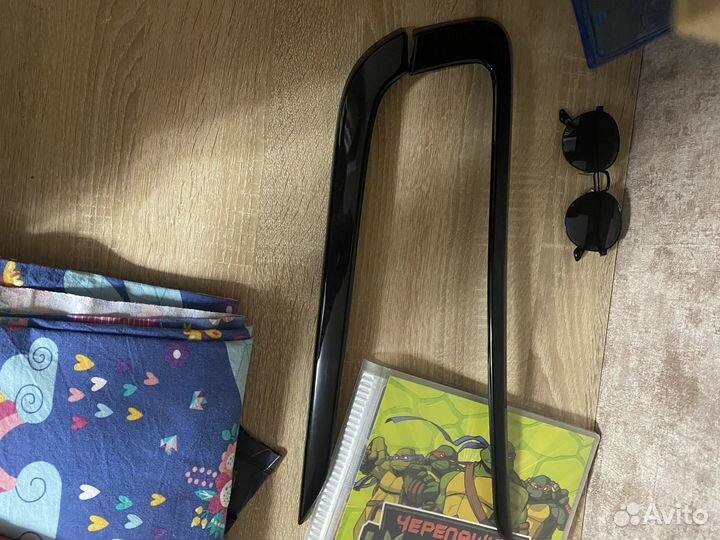 Накладки на молдинги переднего бампера