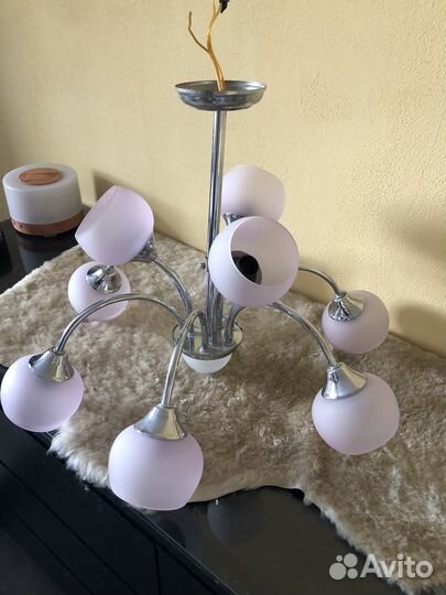 Люстра потолочная бу