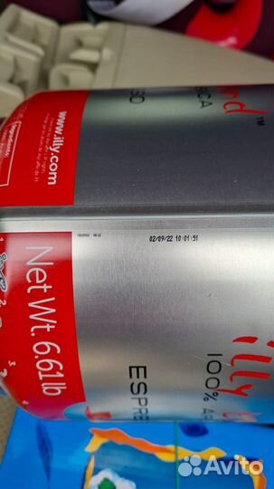 Кофе illy банка 3кг