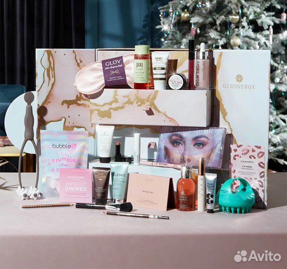 Glossybox Advent Calendar 2021 (распив, частями)