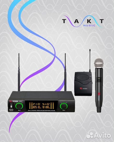 Volta US-2X Беспроводная микрофонная система