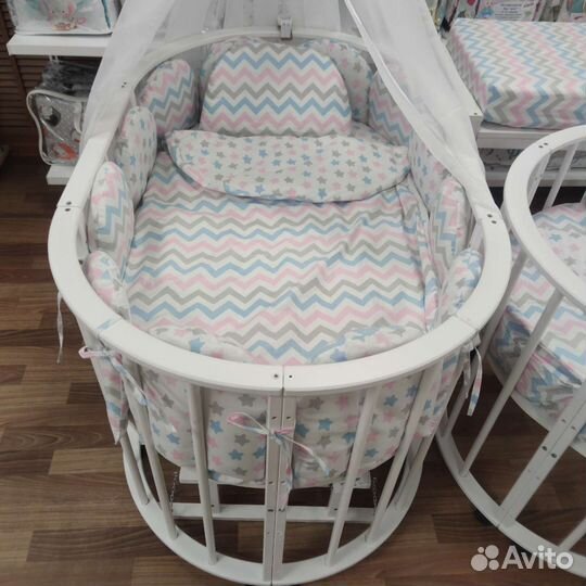 Бортики в кроватку новые