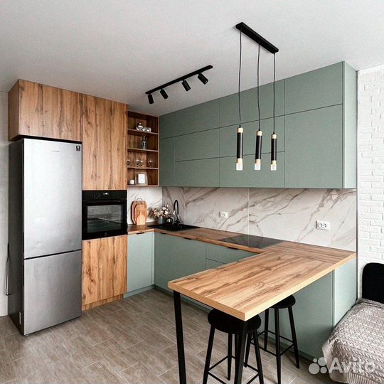 Бюджетные Модульные кухни в съемную квартиру