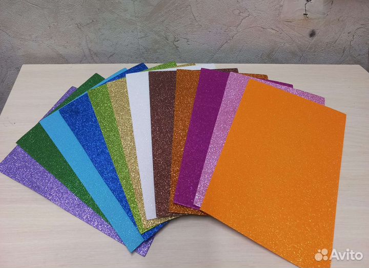 Фетр А4, мулине, полимерная глина, фоамиран