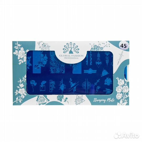 Диск для стемпинга Global Fashion #-45