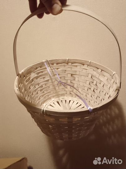 Корзина плетеная