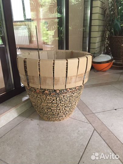 Большые цветочные горшки