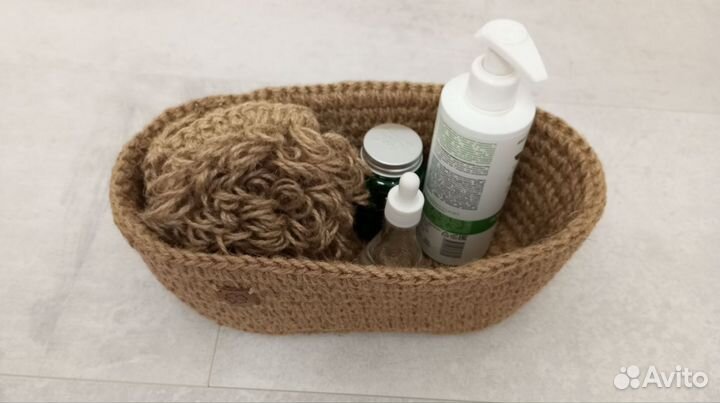 Мочалка из джута