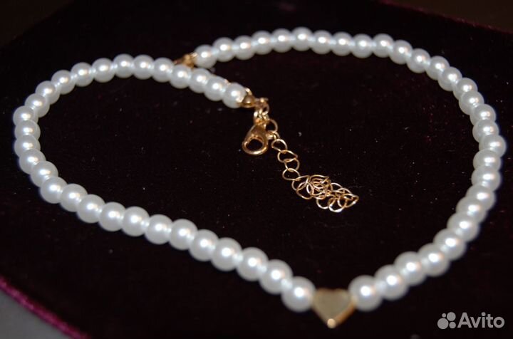 Винтажное жемчужное ожерелье