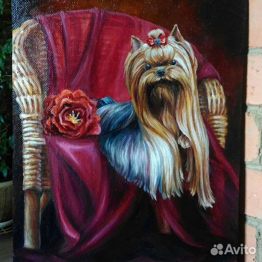 Картина маслом на заказ (анималистика)